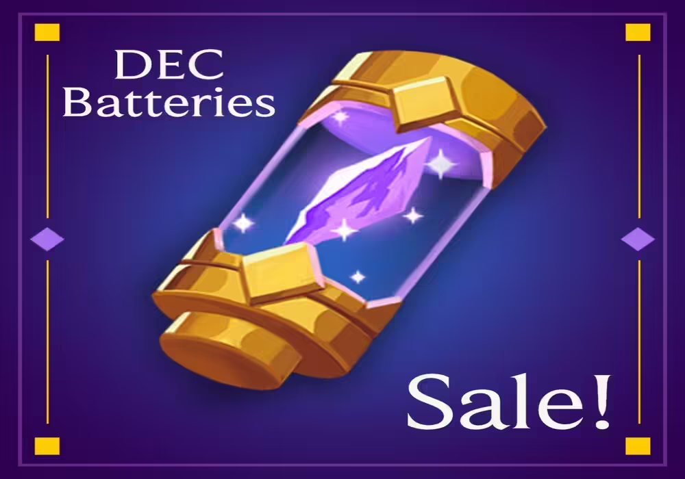 Splinterlands Starts DEC Batteries Sale