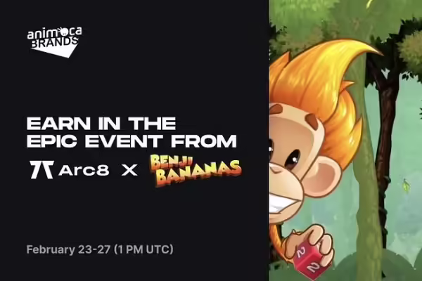 Arc8 Partners Benji Bananas for Unique Event | PlayToEarn