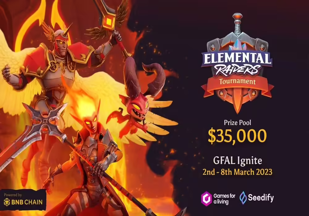 Elemental Raiders Reveals GFAL Ignite Tournament