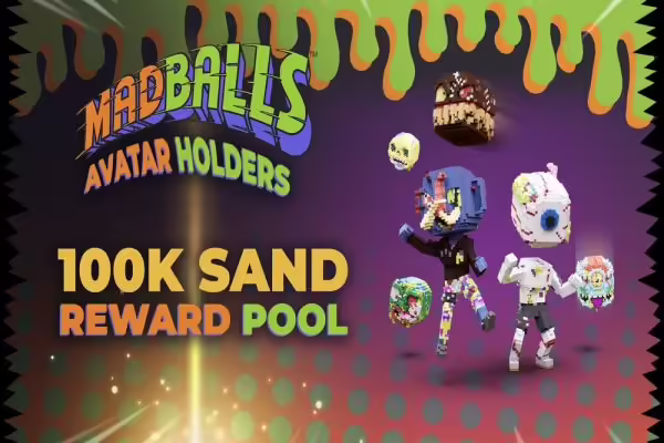 The Sandbox Announces Launch of 100K $SAND Event for Madballs Avatar Holders | PlayToEarn