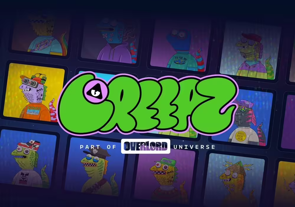 Overlord Partners with Revolving Games, a Rockstar Games Co-Founder-Backed Studio, for Sci-Fi Creepz NFT Game