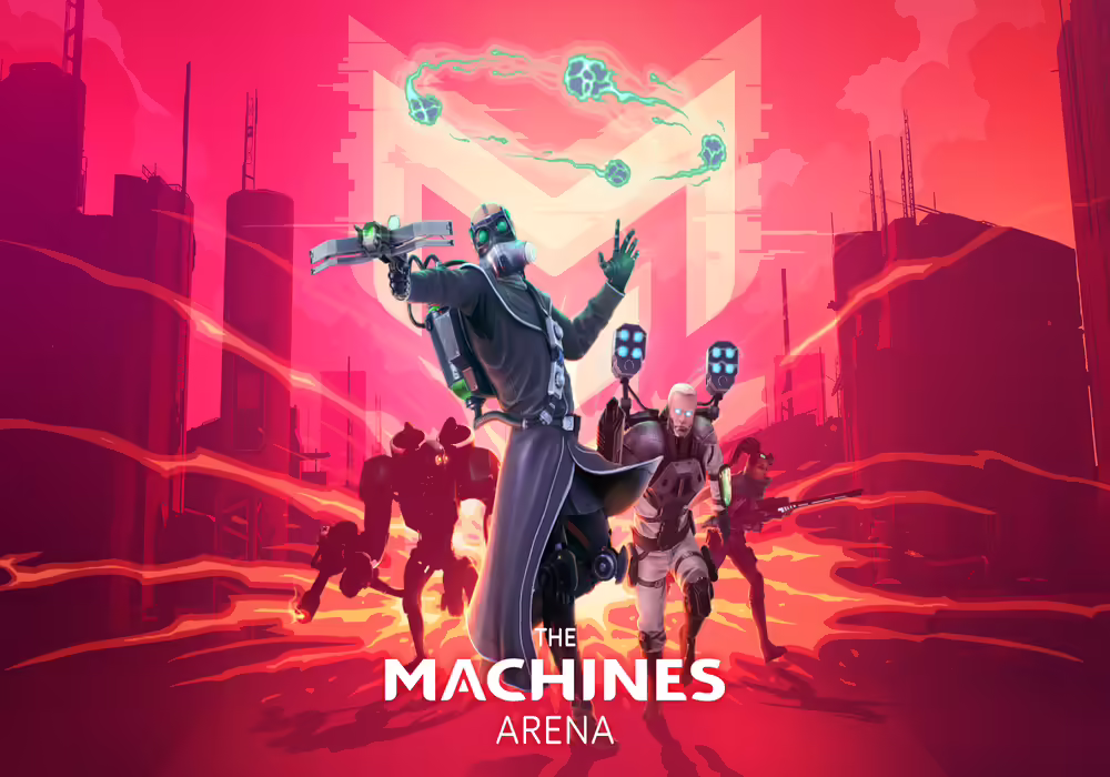 Top-Down Hero Shooter The Machines Arena Launches in Closed Beta on the Ronin Network & Epic Games Store
