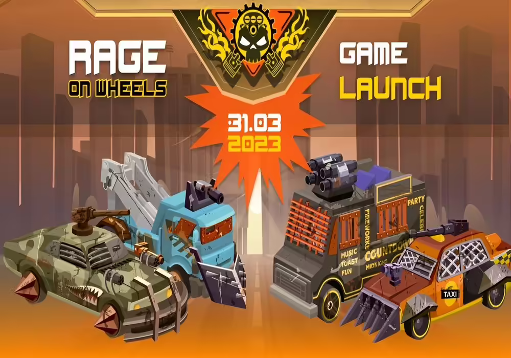 Vehicular Combat Game Rage on Wheels Is Now Live on the BNB Chain