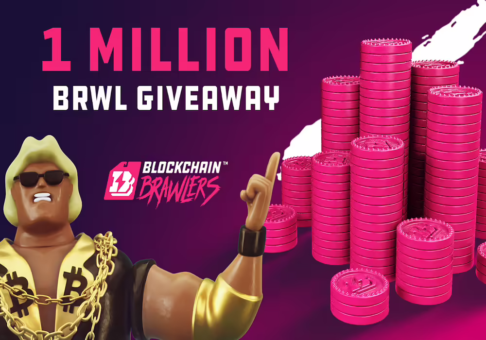 Blockchain Brawlers Announces 1 Million BRWL Token Giveaway