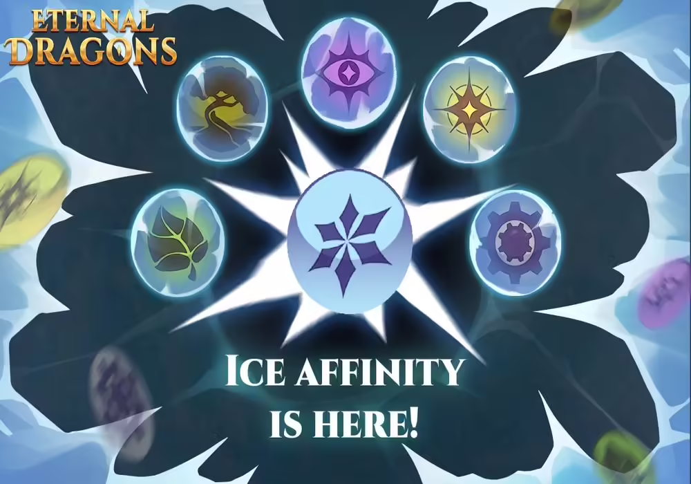 Eternal Dragons Is Adding the Ice Affinity on April 24th