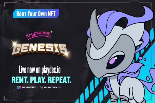 Kryptomon Launches NFT Rental Marketplace on Playdex | PlayToEarn