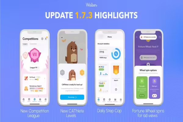 Walken Update 1.7.3 Is Live With Ranked Races, Competition League VII & More | PlayToEarn