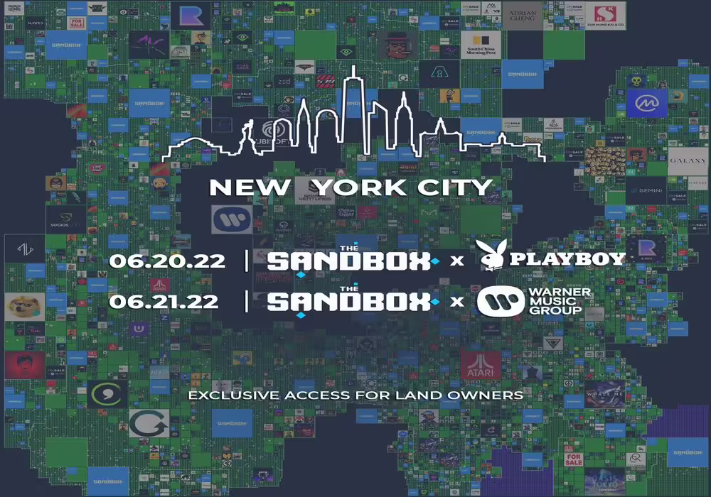 The Sandbox is coming to NFT.NYC on June 20