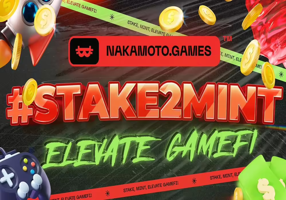 Nakamoto Games Unveils Stake 2 Mint Concept