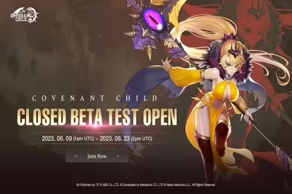 Covenant Child Announces CBT Event With $30K BUSD Reward Pool | PlayToEarn