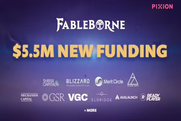 Pixion Games Raises $5.5 Million for Fableborne Tournaments & Accessible Rewards | PlayToEarn