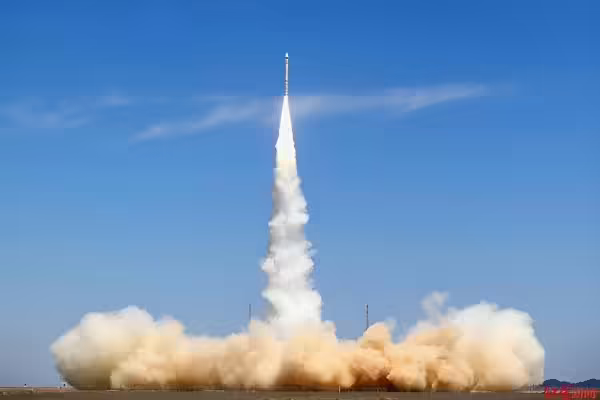 China Launches Blockchain Satellite into Orbit | PlayToEarn