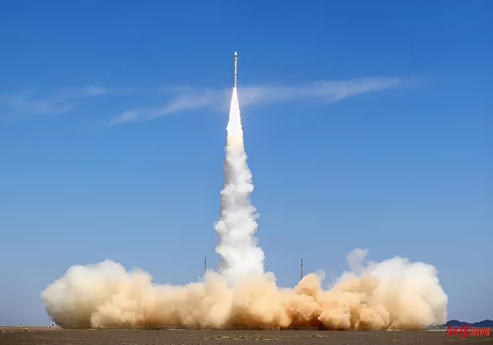 China Launches Blockchain Satellite into Orbit