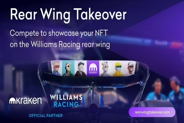 Kraken and Williams Racing Launch Unique Contest for a Chance to Get Your NFT on 2 F1 Race Cars | PlayToEarn