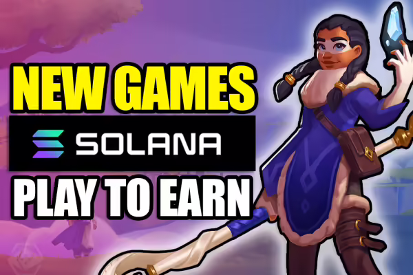 NEW PLAY TO EARN GAMES ON SOLANA for August 2023 | PlayToEarn