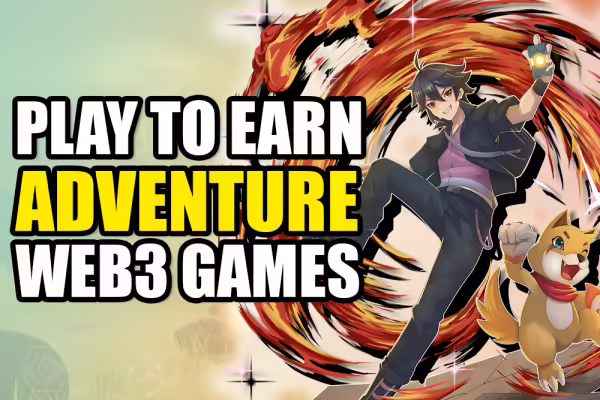 WEB3 ADVENTURE GAMES? The Top 5 Play To Earn Crypto Adventure Games Right Now! | PlayToEarn