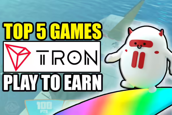 THE TOP 5 Play To Earn Games On TRON Right Now! | PlayToEarn