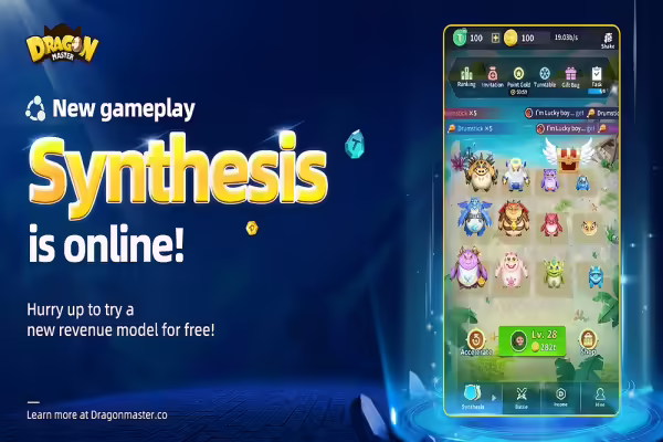 DragonMaster Releases Synthesis Lottery Gameplay Feature | PlayToEarn