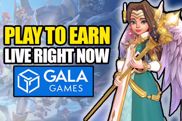 5 PLAY TO EARN GAMES on Gala You Can Play RIGHT NOW | PlayToEarn