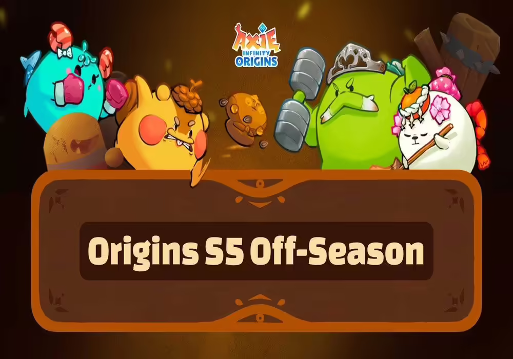 Axie Infinity Reveals Origins S5 Off-Season Updates
