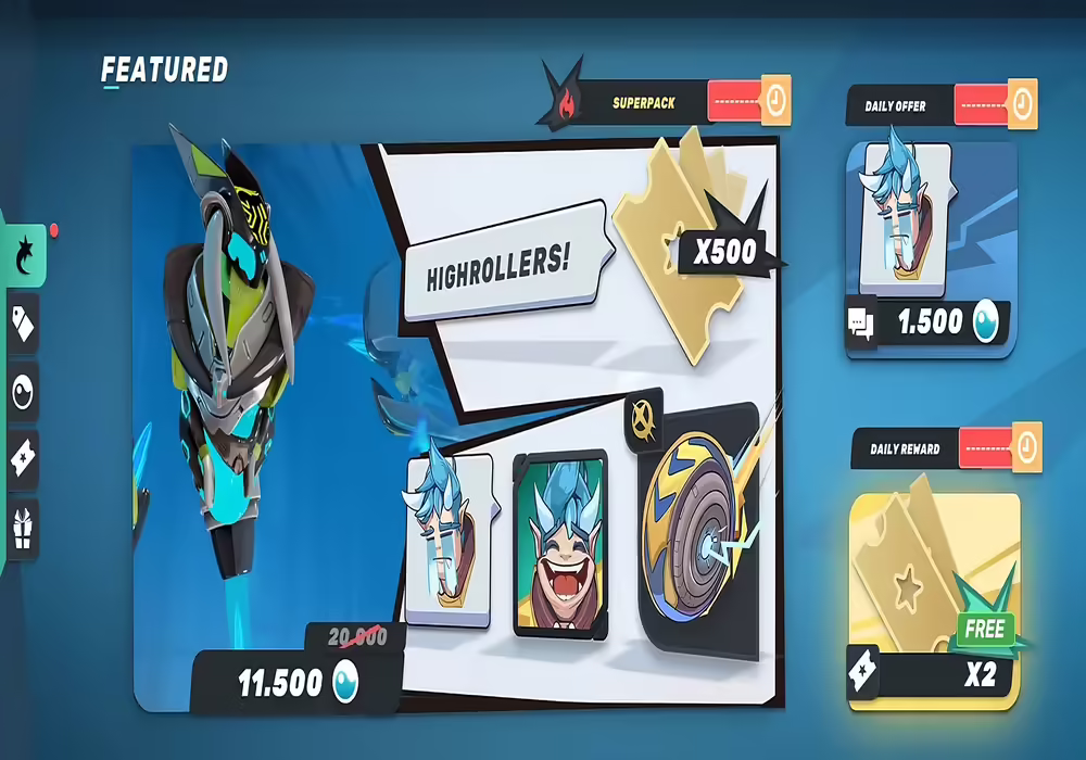 CyberTitans Is Getting an In-Game Shop on October 2nd