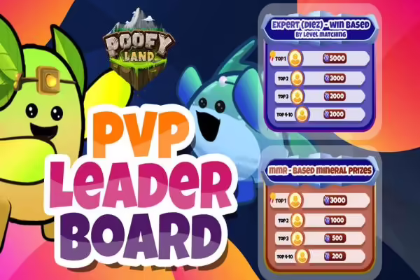 Poofyland Launches New PvP Leaderboard Event | PlayToEarn