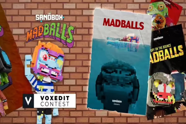 The Sandbox Begins Madballs VoxEdit Poster Contest | PlayToEarn