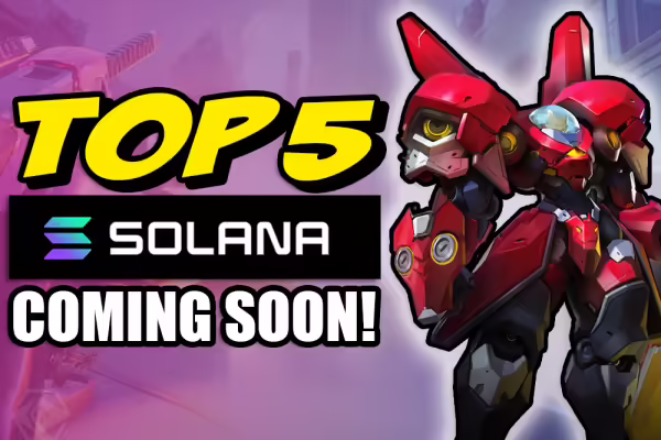 TOP 5 UPCOMING PLAY TO EARN GAMES on Solana | PlayToEarn