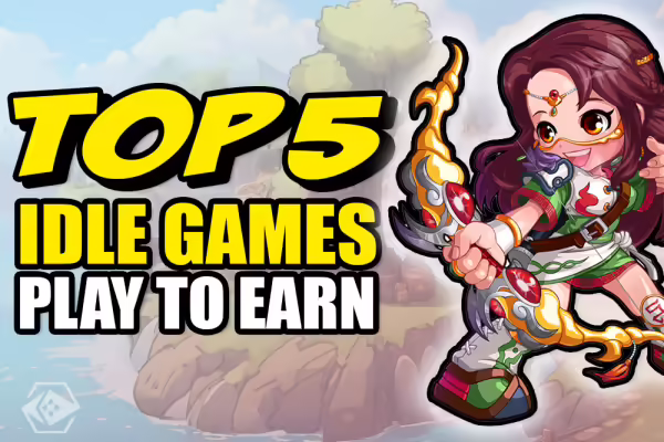 PASSIVE INCOME? Top 5 Play to Earn Crypto IDLE GAMES Right Now | PlayToEarn