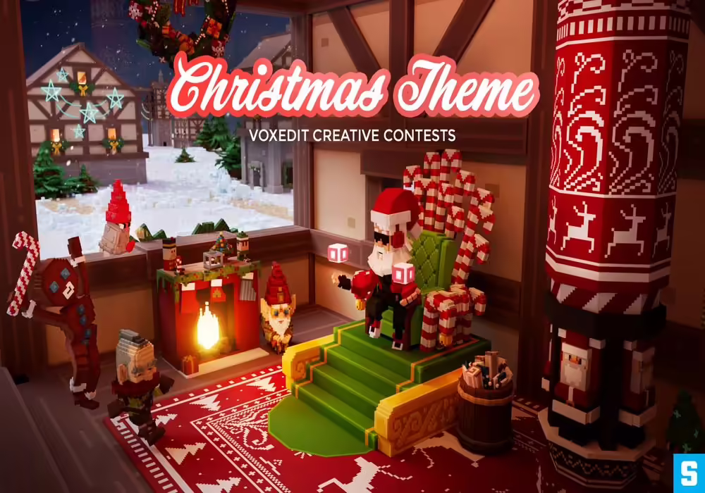 The Sandbox VoxEdit Christmas Contest Goes Live With 20K $SAND Prize Pool