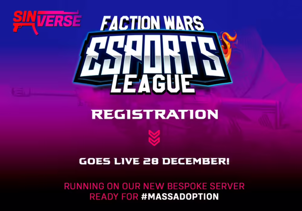 SinVerse Unveils 'Faction Wars': A 5v5 E-Sports League