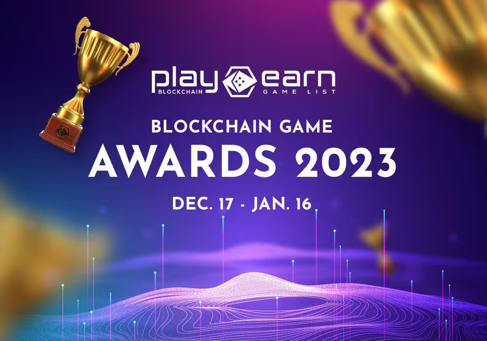 PlayToEarn Blockchain Game Awards 2023