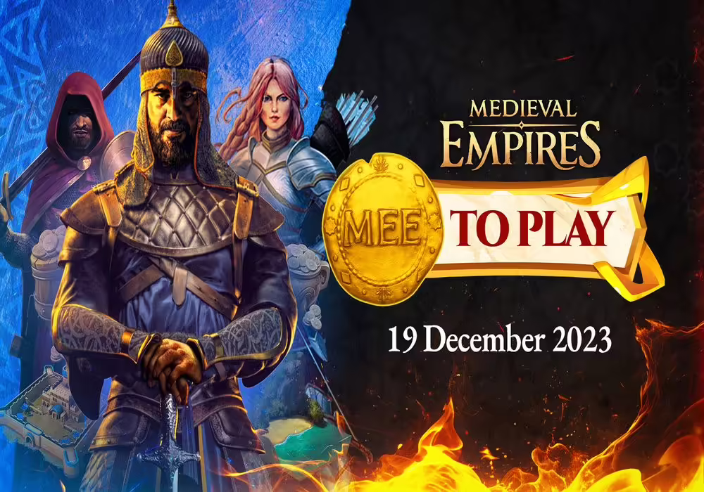 Medieval Empires Launches "$MEE to Play" Release With More Player Accessibility