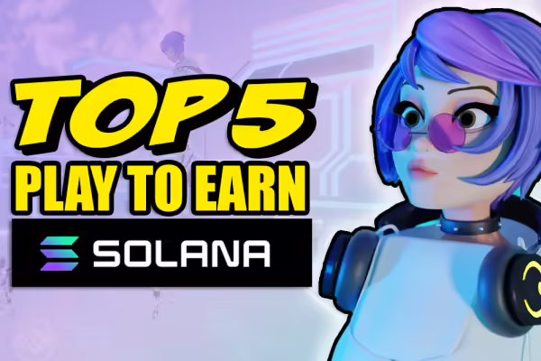 TOP 5 PLAY TO EARN GAMES on Solana Right Now! | PlayToEarn