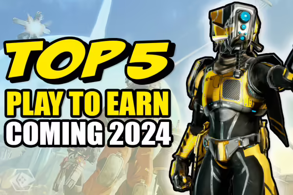 TOP 5 PLAY TO EARN GAMES Coming in 2024! | PlayToEarn