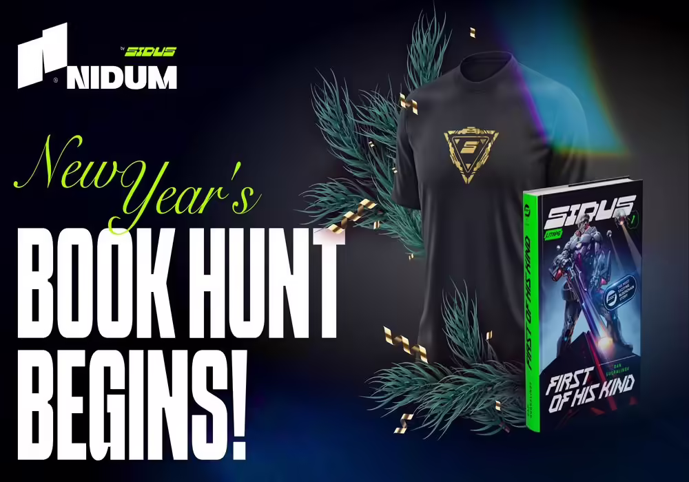 SIDUS Heroes Announces New Year’s Book Hunt