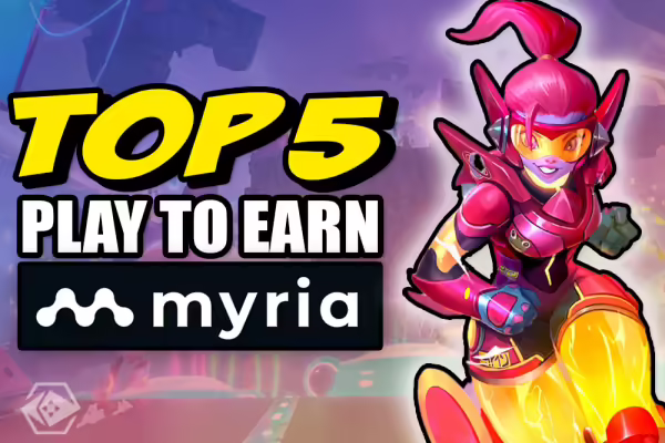 TOP 5 PLAY TO EARN Games on Myria Right Now! - January 2024 | PlayToEarn