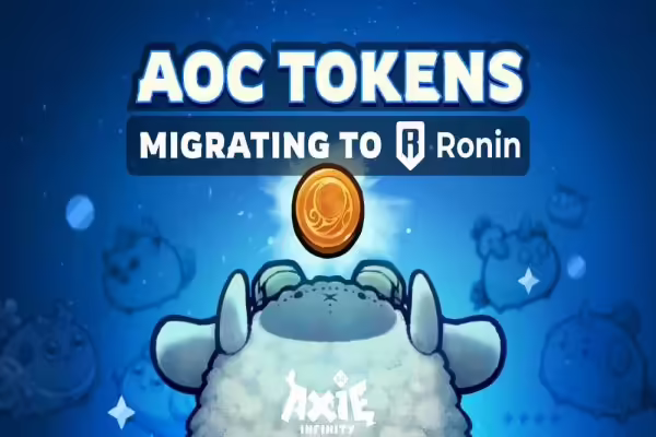 Axie Infinity Announces AOC Token Migration to Ronin | PlayToEarn