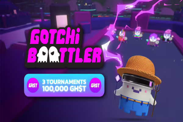 Aavegotchi Announces 3 Gotchi Battler Tournaments With 100K $GHST Total Prize Pool | PlayToEarn