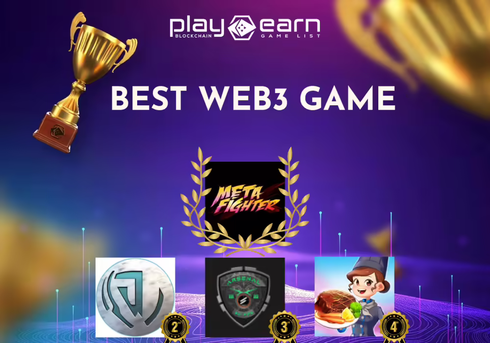 Best Web3 Game 2023 - PlayToEarn Blockchain Game Awards 2023