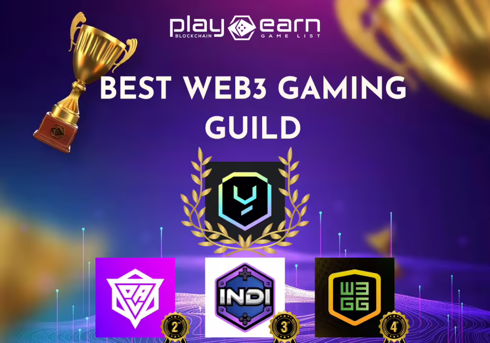 Best Web3 Gaming Guild 2023 - PlayToEarn Blockchain Game Awards 2023