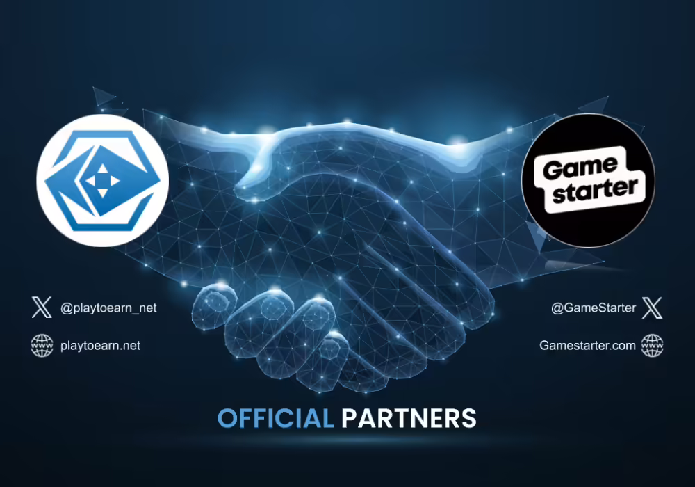 PlayToEarn.net Partners with the Gaming Ecosystem Gamestarter