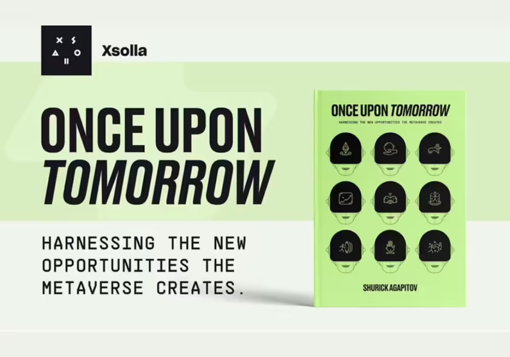 Xsolla Founder Shurick Agapitov Releases New Book Once Upon Tomorrow