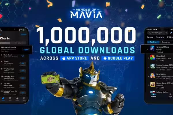 Heroes of Mavia Surpasses 1 Million Downloads, Dominates Global App Store Rankings Before Token Launch | PlayToEarn