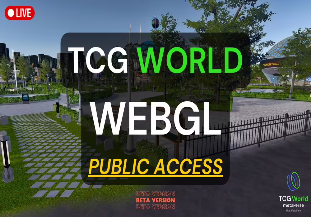TCG World Enables Public Access to WebGL Version
