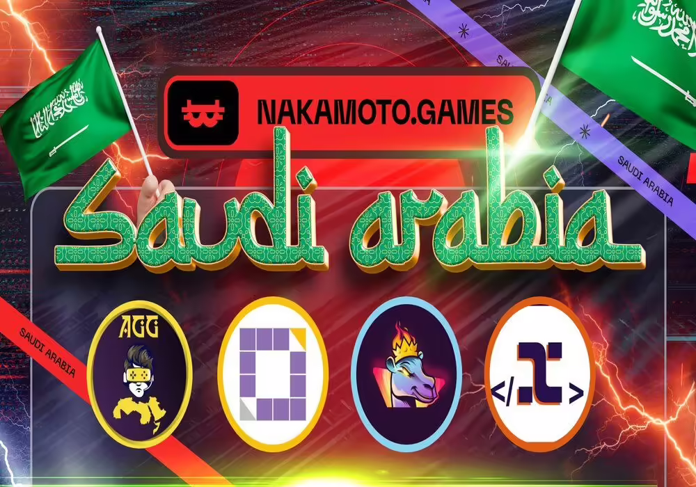 Nakamoto Games Is Expanding Into Saudi Arabia