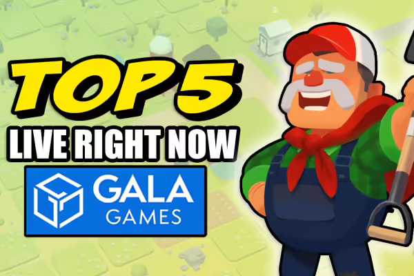 Top 5 Web3 Games On Gala Right Now! | PlayToEarn