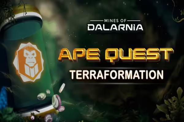 Mines of Dalarnia Announces Major Changes to Ape Quest | PlayToEarn