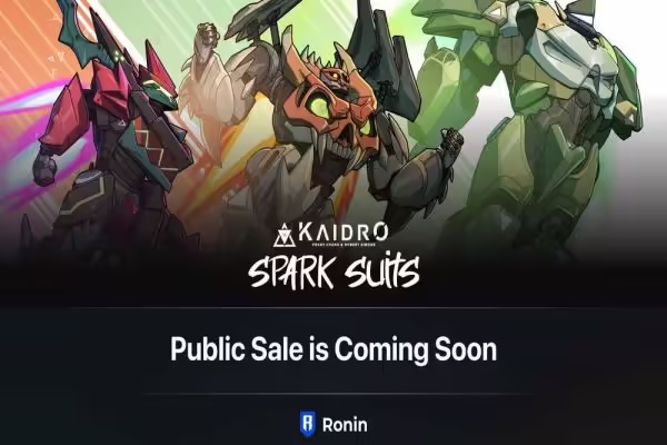 Ronin Network Shares Details on Upcoming Kaidro Spark Suit NFT Mint | PlayToEarn