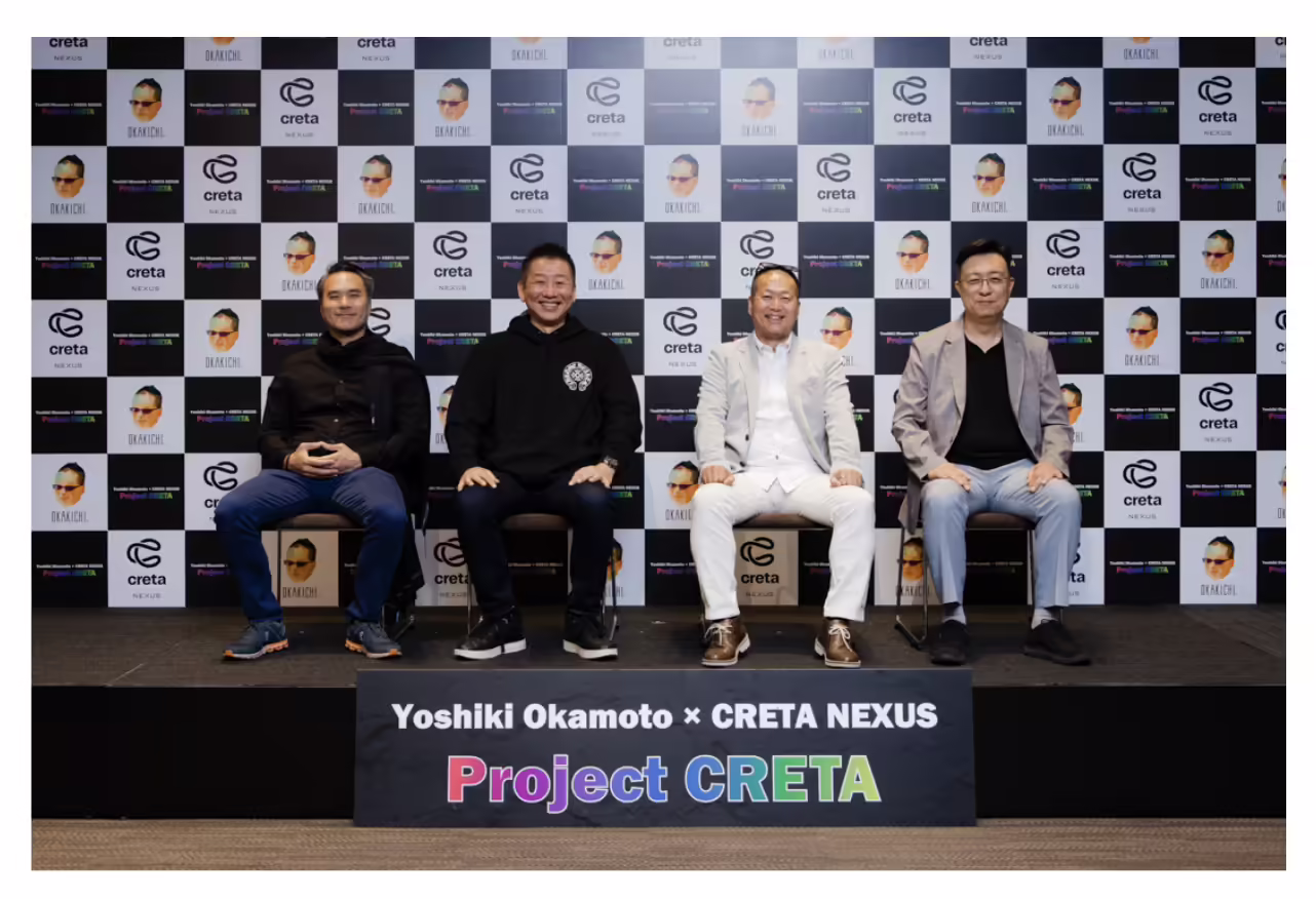 Legendary Game Designer Yoshiki Okamoto Unveiled New Game Title “Project Creta” on 8th of April, for Creta\\\\\\\\s Web3 GameFi Incubation Program NEXUS